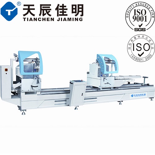 铝门窗加工设备-重型双头精密切割锯LJZ2-CNC-500x4200A